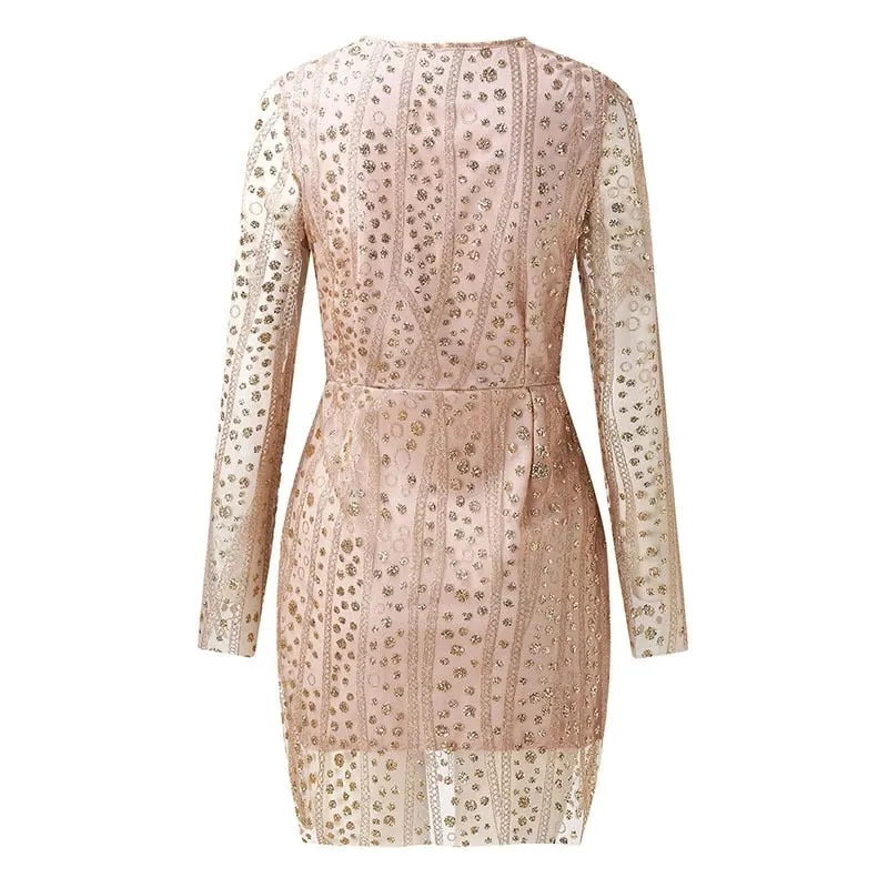 Diamond In The Sky Mini Dress