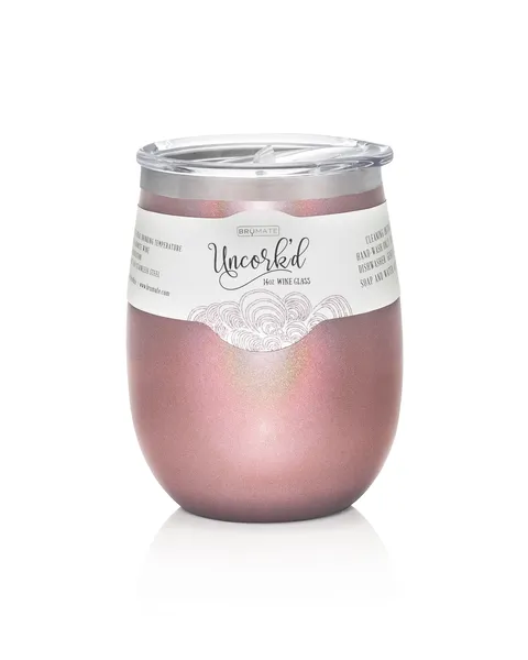 Uncork'd XL 14oz Wine Glass by BruMate® (Multiple Colors)